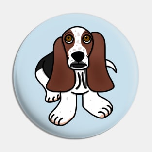 Basset Hound Pin