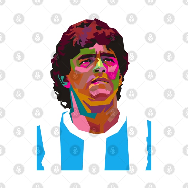 maradona-argentina soccer by rifaisetyo