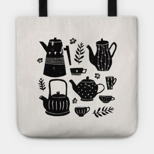 Tea o'clock | Black Tote