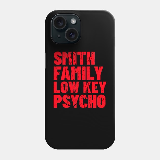 SMITH FAMILY NAME Phone Case by Cult Classics