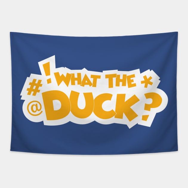 What the Duck - Inverse Tapestry by Merlino Creative