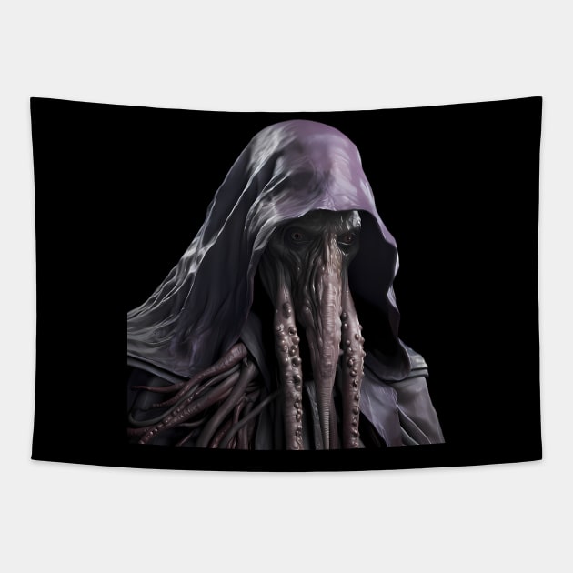 Baldur's Gate 3 Mindflayer Reimagined Tapestry by Keciu's Shop