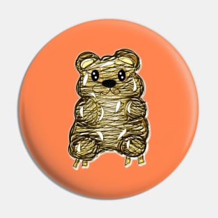 Mummy Bear Pin