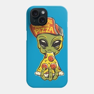 Here For Pizza Phone Case