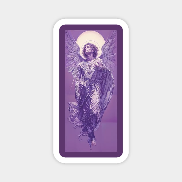 Purpura Celestis: Gabriel's Ascension Magnet by PurplePassion