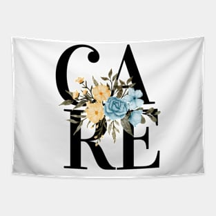 Care Flowers Tapestry