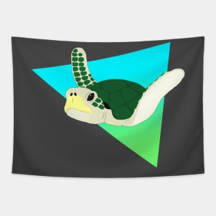 Sea Turtle - Graceful Glider Tapestry