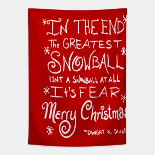 The Greatest Snowball Tapestry