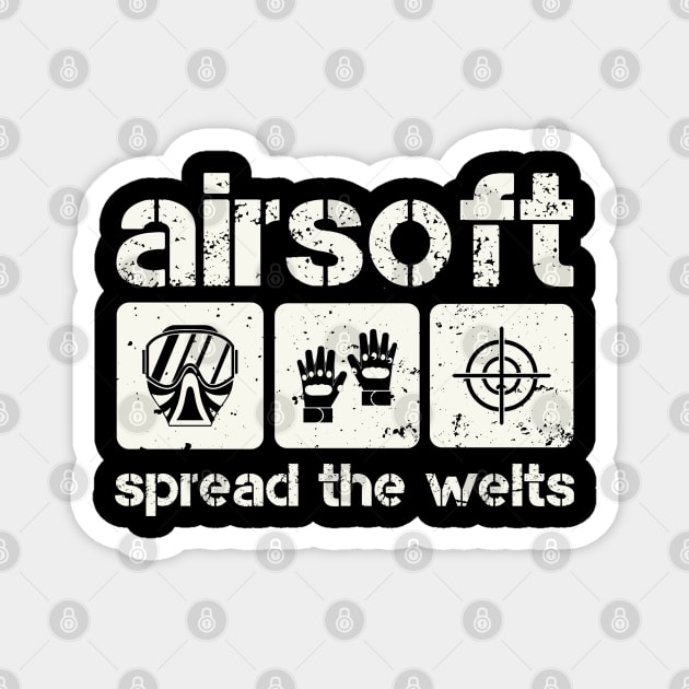 Airsoft Spread The Welts Magnet by Issho Ni