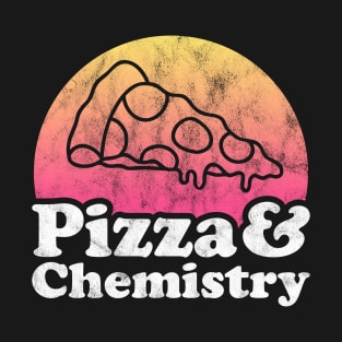 Pizza Lover Pizza and Chemistry T-Shirt