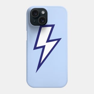 Blue Lightning Bolt Phone Case