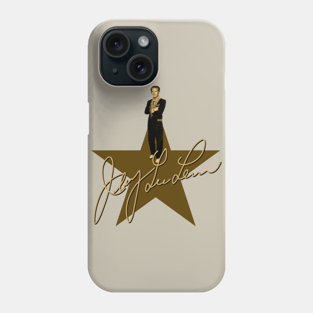 Jerry Lee Lewis - Signature Phone Case by PLAYDIGITAL2020