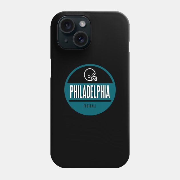 Philadelphia retro football Phone Case by BVHstudio