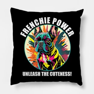 French Bulldog: "Frenchie" Pillow