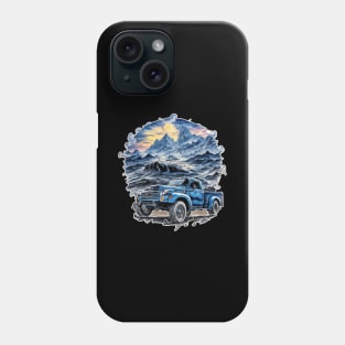 Truck Trucking Road Farmer Vintage Car Farming Mountain Phone Case