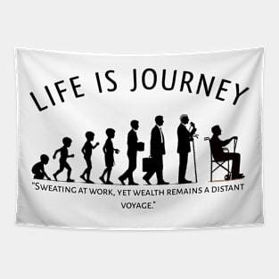 Life is Journey Tapestry