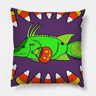 Halloween Hogfish Pillow