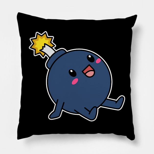 Cute Bomb Pillow by rudypagnel