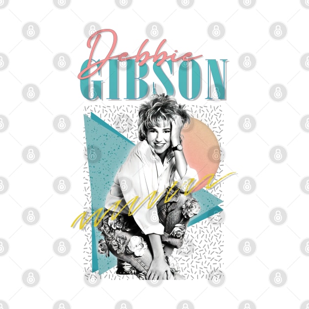 Debbie Gibson ----  80s Styled Aesthetic Design by DankFutura