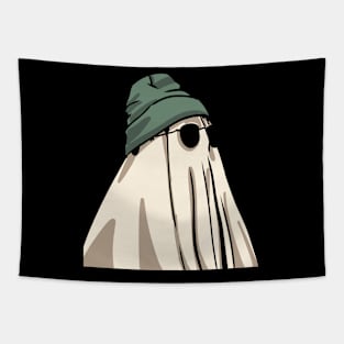 Cute Ghost Design Aesthetic Tapestry