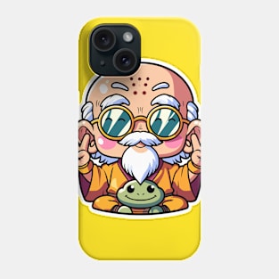 Chibi Zen Master: Mr. Miyagi's Happy Wisdom Phone Case