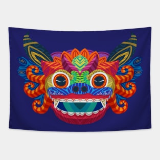 Barong Bali Mask-01 Tapestry