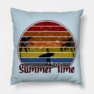 Summer Time Surf Pillow