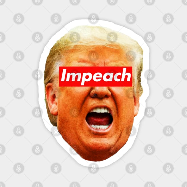 trump Impeachment Meltdown - Double Sided Magnet by skittlemypony