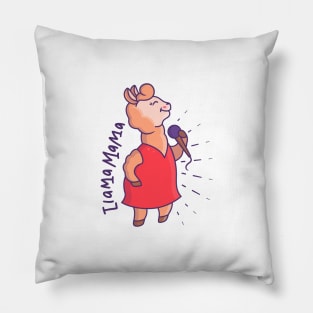 Cute Llama Mama Singing Pillow