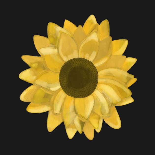 Field of Kansas Sunflowers by RuthMCreative