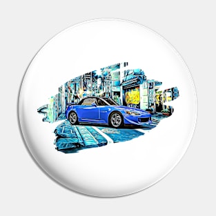 S2000 Tokyo Night Print Pin