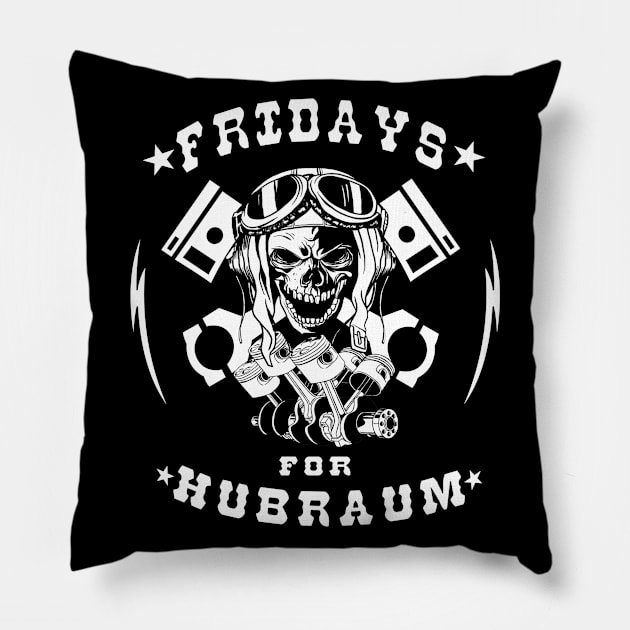 Fridays for Hubraum Pillow by BC- One- Shop