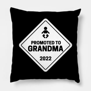 Promoted to Grandma Baby Announcement Pillow