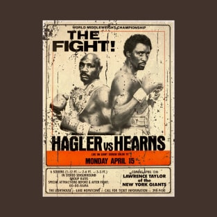 Marvin Hagler vs Hearns T-Shirt