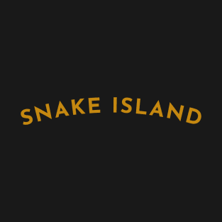 Snake Island Typography T-Shirt