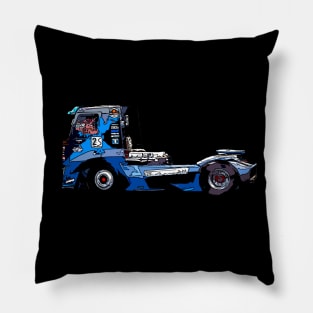 truck racing Pillow