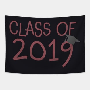 Graduating Class of 2019 sticker, t-shirt, tapestry, mug, magnets Tapestry