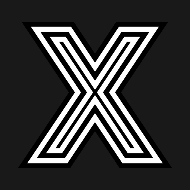 Letter X by RaymondWareNYC