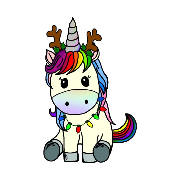 Christmas Unicorn by imphavok