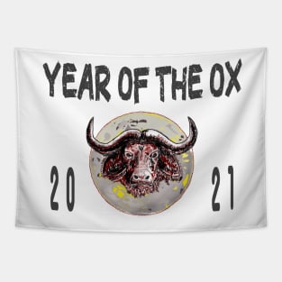 Chinese New Year of the Ox 2021 Tapestry