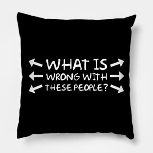 What is wrong with these people? Pillow