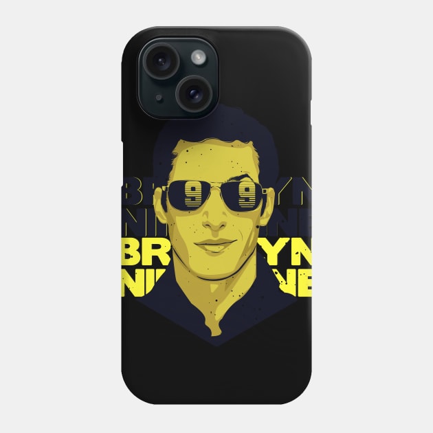 Jake Peralta. Brooklyn Nine -Nine Phone Case by Ddalyrincon