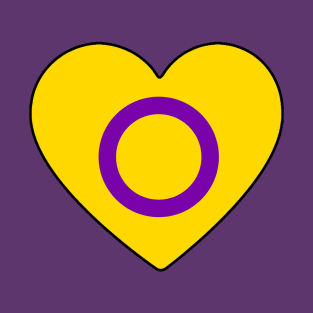 Intersex Pride Heart T-Shirt