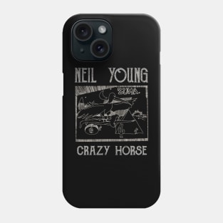 crazy horse neil Phone Case