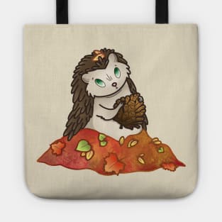 Leafy Hedgehog Tote