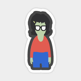 Zombie Tina Magnet
