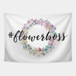 #FLOWERBOSS | Florist Boss Floral Wreath | Flower Boss Tapestry