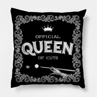 Queen of Cuts Pillow