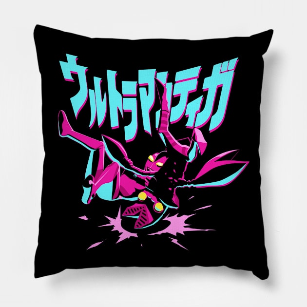 Ultraman DDT Pillow by LI1L