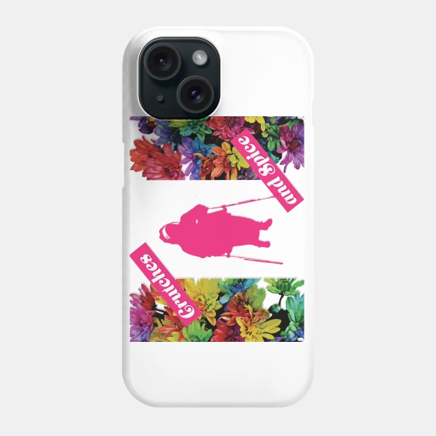 Crutches And Spice Shirt Phone Case by Imani